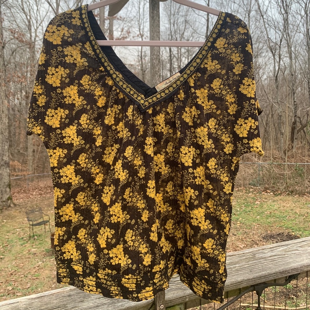 Floral Print Blouse